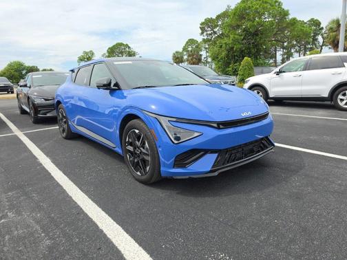 Blue 2025 Kia EV6 GT-Line