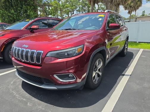 Velvet Red Pearlcoat 2020 Jeep Cherokee Limited