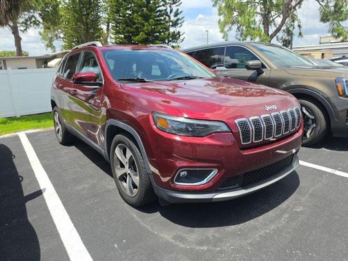 Velvet Red Pearlcoat 2020 Jeep Cherokee Limited