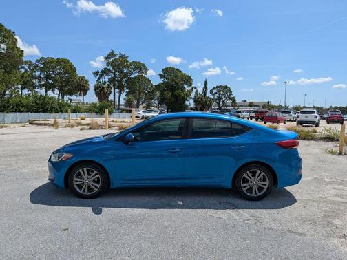 Electric Blue 2018 Hyundai ELANTRA SEL