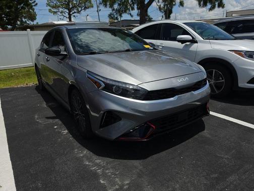 Steel Gray 2022 Kia Forte GT-Line