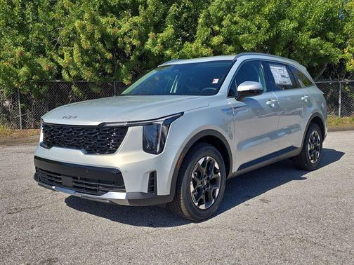 Ivory Silver 2026 Kia Sorento S