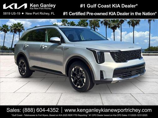 Ivory Silver 2026 Kia Sorento S