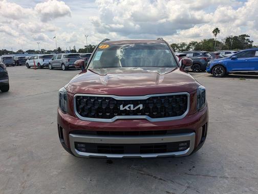 Red 2023 Kia Telluride SX X-Line