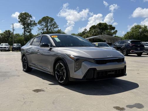 Steel Gray 2025 Kia K4 GT-Line
