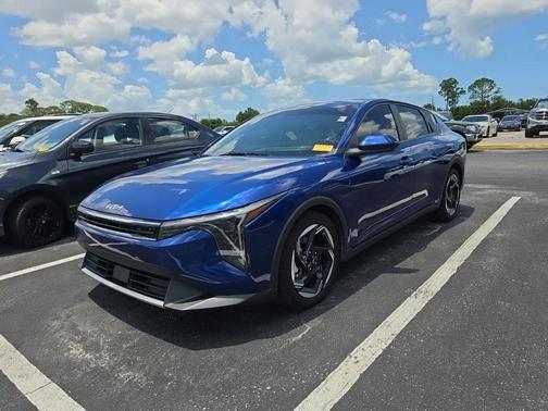 Deep Sea Blue 2025 Kia K4 EX