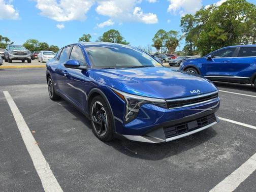 Deep Sea Blue 2025 Kia K4 EX