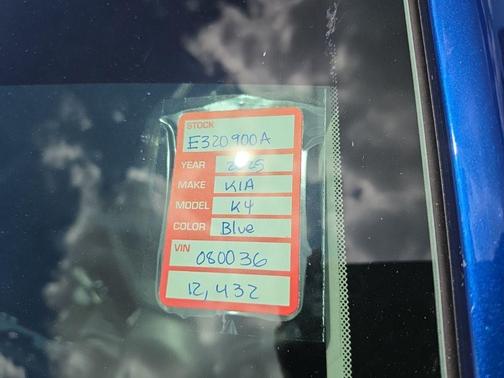 Deep Sea Blue 2025 Kia K4 EX