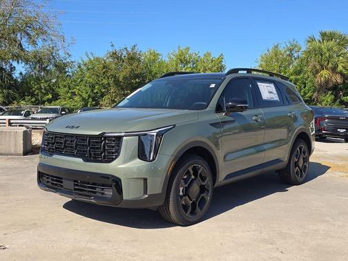 Jungle Green 2026 Kia Sorento X-Line SX