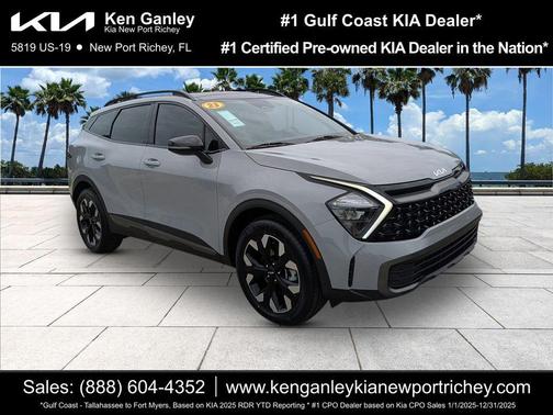 Wolf Gray 2023 Kia Sportage X-Line