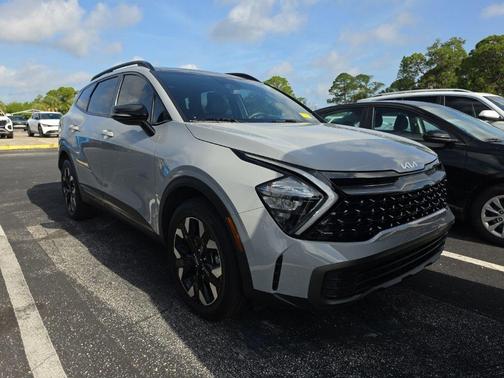Wolf Gray 2023 Kia Sportage X-Line