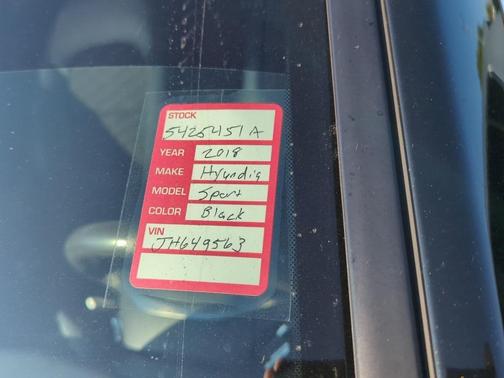 2018 Hyundai SONATA Sport