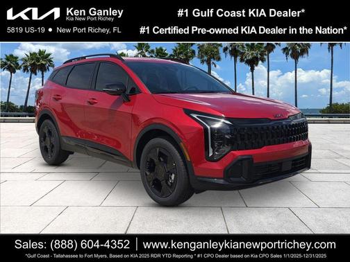 Runway Red 2026 Kia Sportage X-Line