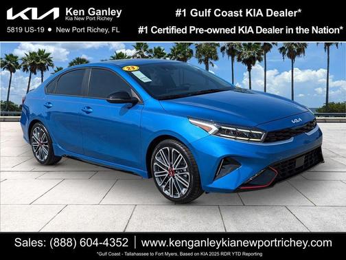 Blue 2023 Kia Forte GT
