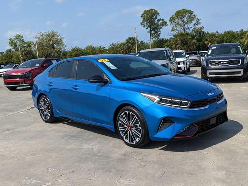 Blue 2023 Kia Forte GT
