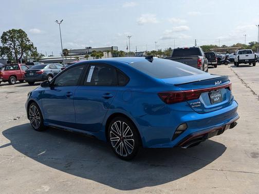 Blue 2023 Kia Forte GT