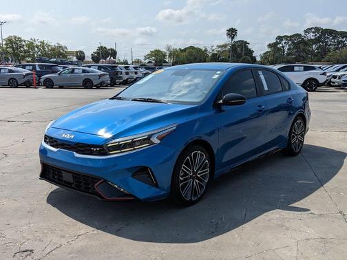 Blue 2023 Kia Forte GT
