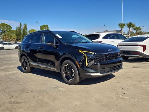 Fusion Orange 2026 Kia Sportage Hybrid EX