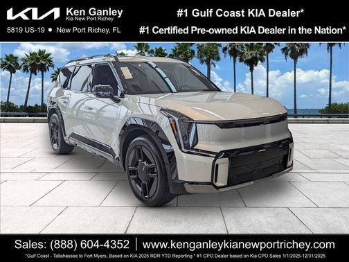 Ivory Silver 2026 Kia EV9 GT-Line
