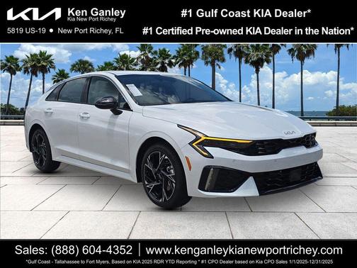 Snow White Pearl 2026 Kia K5 GT-Line
