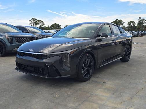 Gray 2026 Kia K4 GT-LINE