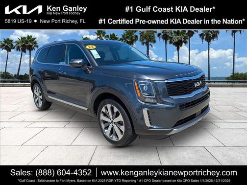 Gravity Gray 2022 Kia Telluride S