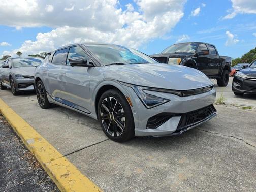 Gray 2025 Kia EV6 GT-Line