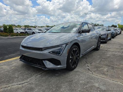 Gray 2025 Kia EV6 GT-Line