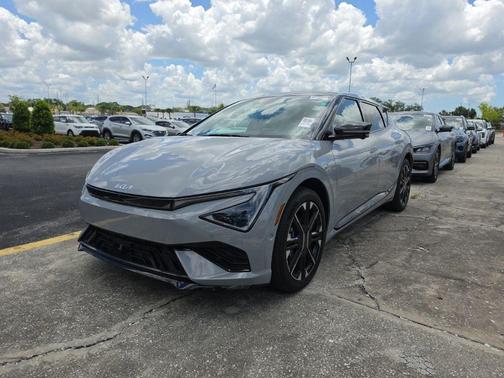 Gray 2025 Kia EV6 GT-Line