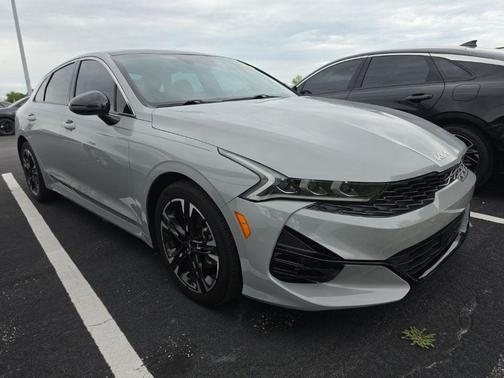 Wolf Gray 2022 Kia K5 GT-Line