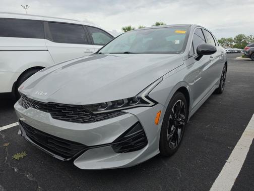 Wolf Gray 2022 Kia K5 GT-Line