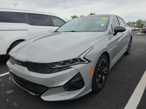 Wolf Gray 2022 Kia K5 GT-Line