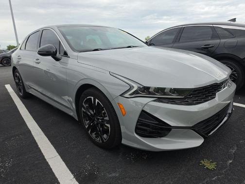 Wolf Gray 2022 Kia K5 GT-Line