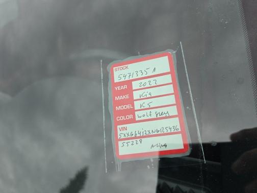 Wolf Gray 2022 Kia K5 GT-Line