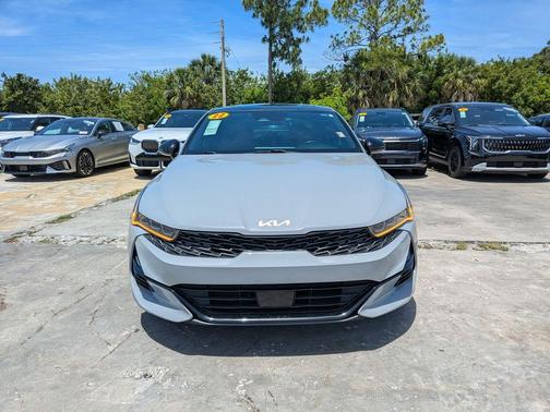 Wolf Gray 2022 Kia K5 GT-Line