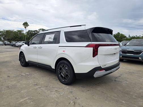 Snow White Pearl 2026 Kia Carnival Hybrid EX
