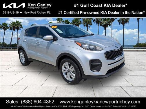 Sparkling Silver 2017 Kia Sportage LX