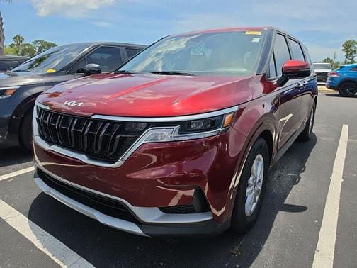 Flare Red 2024 Kia Carnival LX