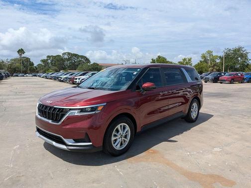Flare Red 2024 Kia Carnival LX
