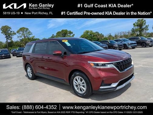 Flare Red 2024 Kia Carnival LX