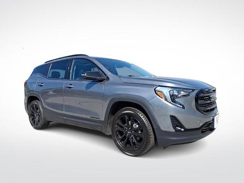 Satin Steel Metallic 2020 GMC Terrain SLT