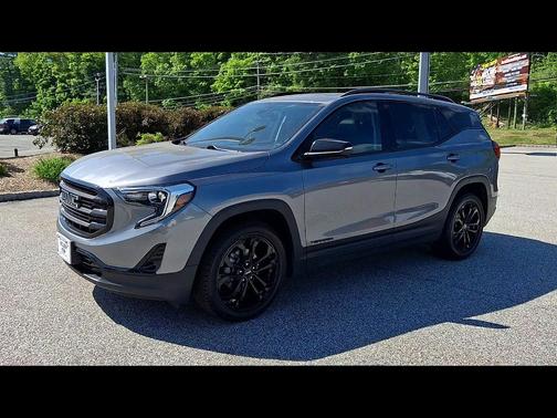 Satin Steel Metallic 2020 GMC Terrain SLT