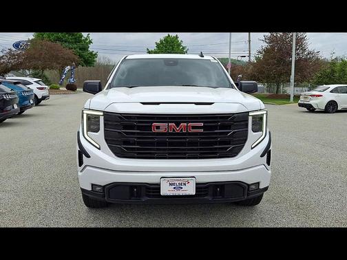 Summit White 2025 GMC Sierra 1500 Elevation