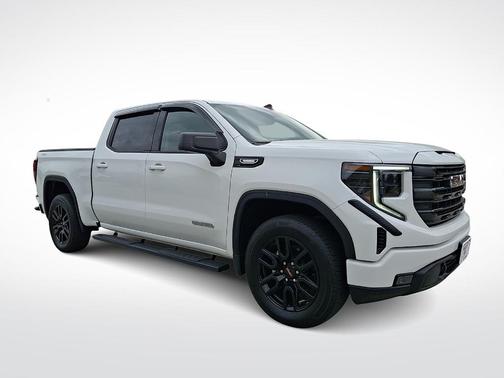 Summit White 2025 GMC Sierra 1500 Elevation