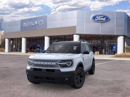Space White Metallic 2026 Ford Bronco Sport Outer Banks