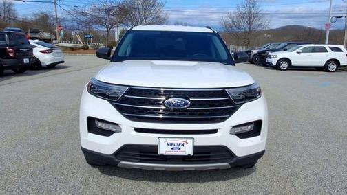 STAR WHITE MET TRI-COAT 2021 Ford Explorer XLT