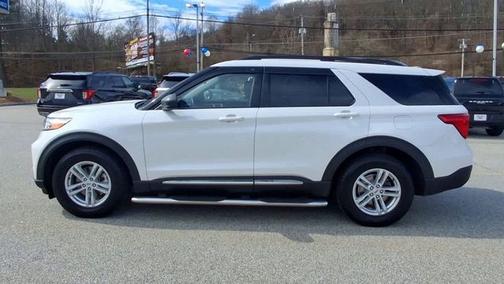 STAR WHITE MET TRI-COAT 2021 Ford Explorer XLT