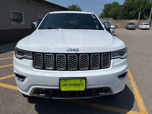 Bright White Clearcoat 2018 Jeep Grand Cherokee Overland