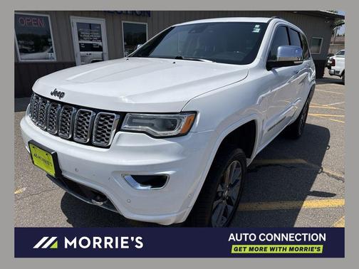 Bright White Clearcoat 2018 Jeep Grand Cherokee Overland