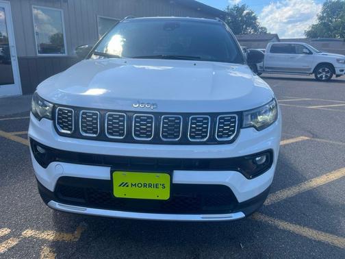Bright White Clearcoat 2025 Jeep Compass Limited